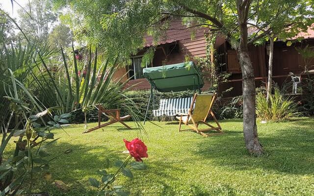 Cabaña Casa Barcelona . Sauce de Portezuelo