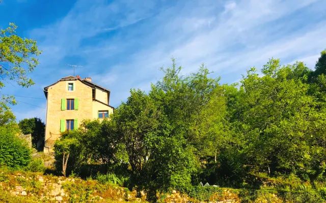 Casa de campo para 2 pessoas entre vinhedos e causses