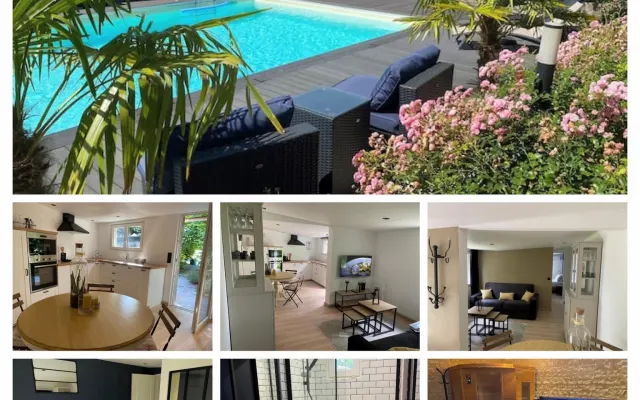 Gîte le Travezay in a peaceful setting near Richelieu *** swimming...