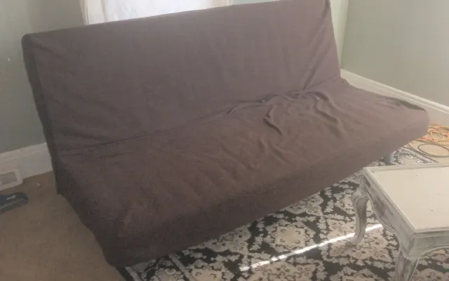 Ein Schlafzimmer geteilt Lebensraum, ich bin alles für Respekt und...
