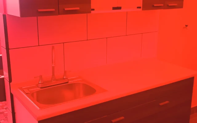 Zimmer in einer Wohnung im historischen Zentrum der Stadt