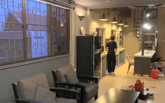 Un appartamento in stile vintage newyorchese, interessante e strano.