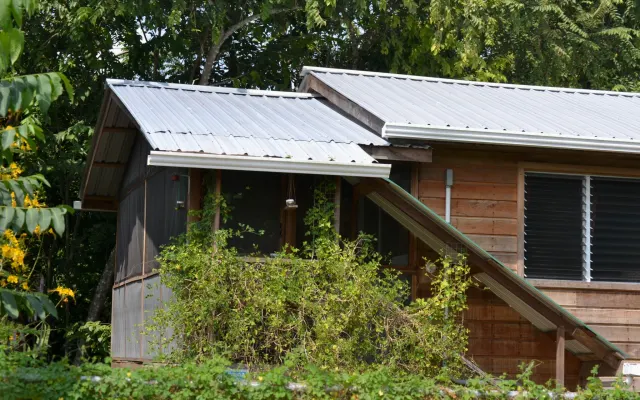 Ein wunderschönes, mit zwei Schlafzimmern ausgestattetes Baumhaus in...