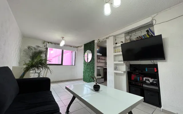Cute and well located apartment in Mexico City north-center.