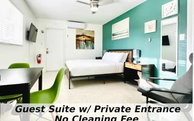 Gästezimmer & Bad mit eigenem Eingang in Wilton Manors