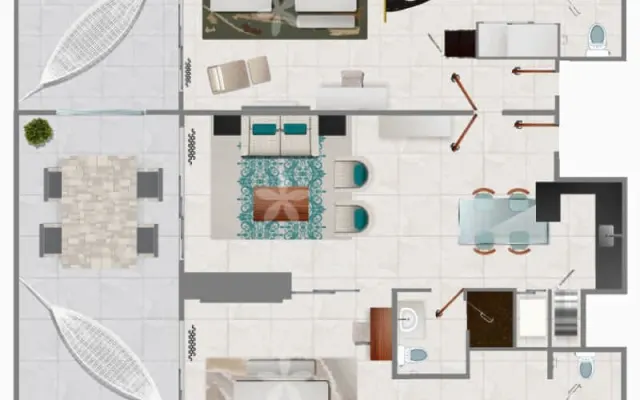 Garza Blanca Cabo 2-Bdrm. Suite. Get Ready to relax in Luxury.