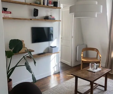 Appartamento di 35 m2 sulle rive del canale dell'Ourcq