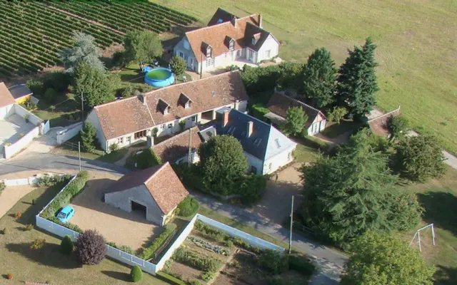 Ecolodge le Clos: "La stalla", camera da letto e soggiorno...