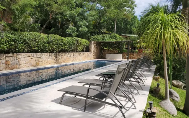 Beautiful tropical village near Cuernavaca, Morelos.