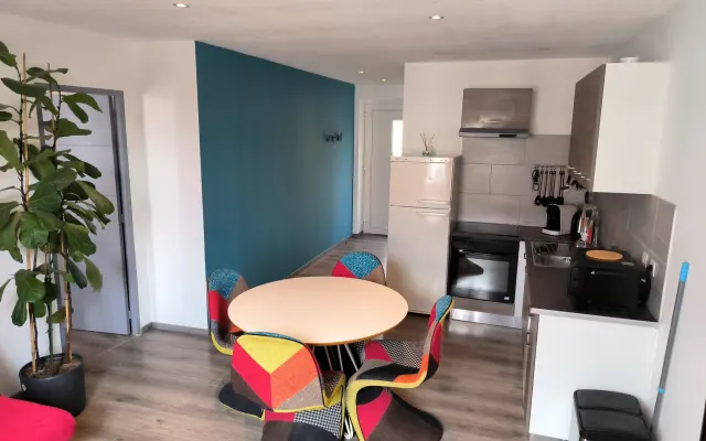 Appartement cosy tout équipés avec wifi