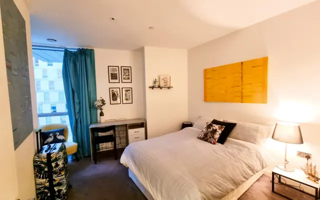 Chambre privée dans un appartement moderne et luxueux