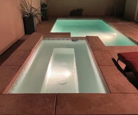 Oasis du désert de la vallée de Coachella