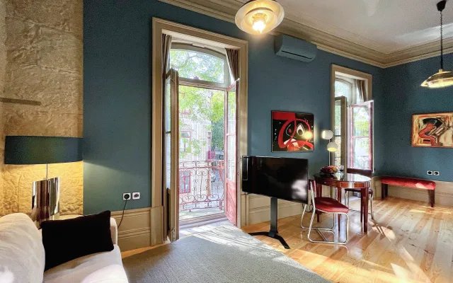 Estudio Azul en nuestra Casa Art Nouveau