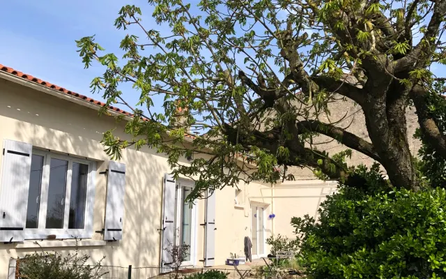 Pequeña casa rural en la campiña de Charente