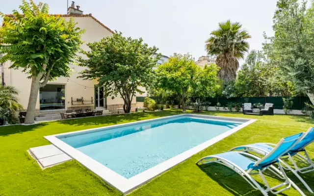 Magnifica villa con aria condizionata e piscina vicino alle spiagge