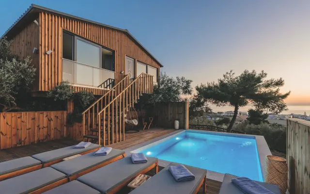 2 Schlafzimmer -Treehaus mit privatem Pool - Zante Calinica Hotel