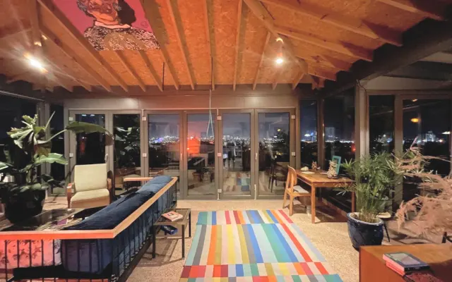 Loft unico sul tetto nel centro di Istanbul