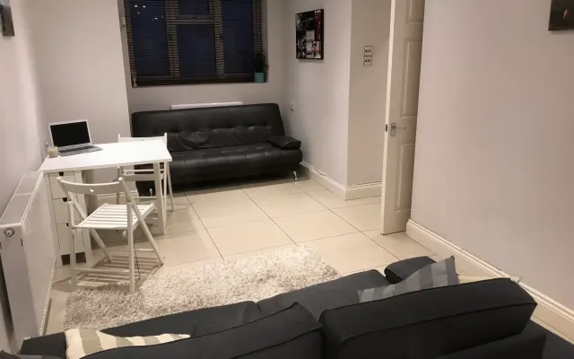1 bedroom apartment in Clapham (sofa bed in living room)