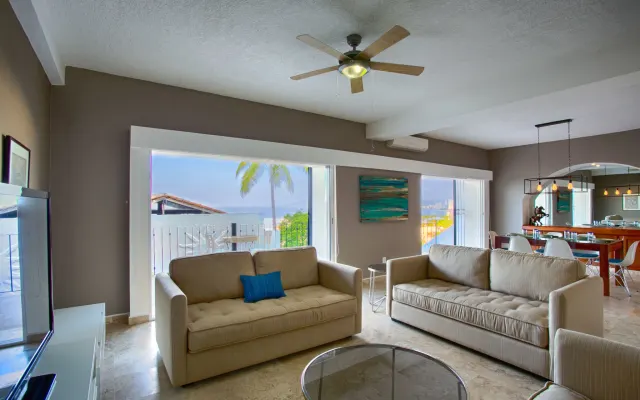 Splendida villa con vista sull'oceano! Centro di Puerto Vallarta