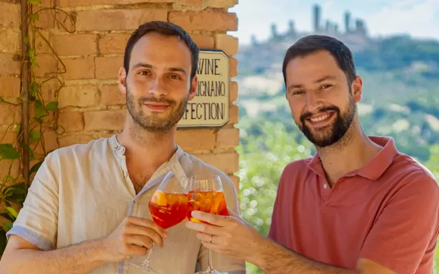 GAY FRIENDLY Bed and Breakfast in San Gimignano with breathtaking view