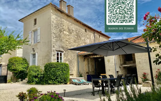 Maison Dix Tusson - Un luogo ideale per soggiornare nella Charente!