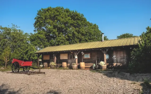 Off Grid cabaña de madera cerca de Yoxall Staffordshire