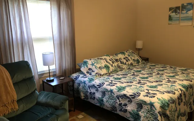 Casa DeWolf; two rooms & private bath mini-suite.