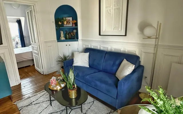 Pequeño apartamento (sofá cama) cerca de Bastille