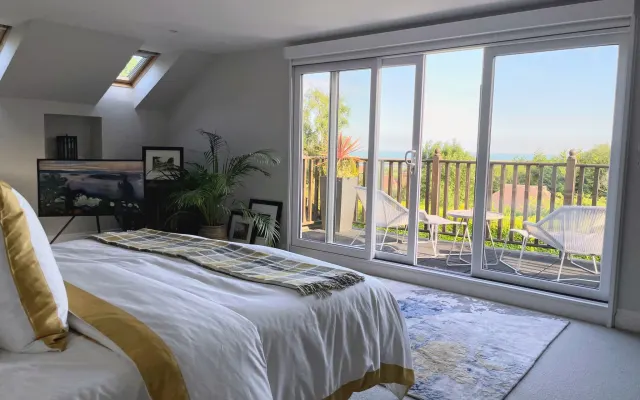 Port Lympne Rural Retreat mit Blick auf den Ärmelkanal