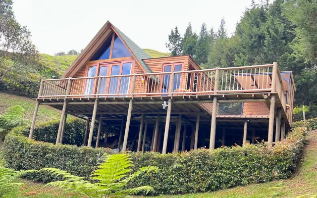 Quimera Ecolodge Cabana tipo chalé.