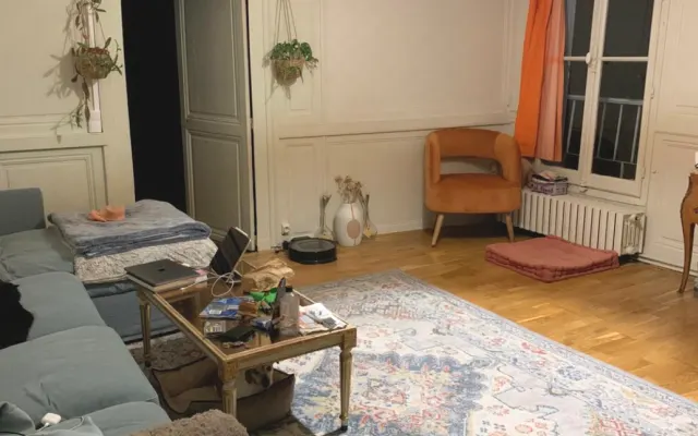 Appartement ancien dans l’hyper centre de Rennes.