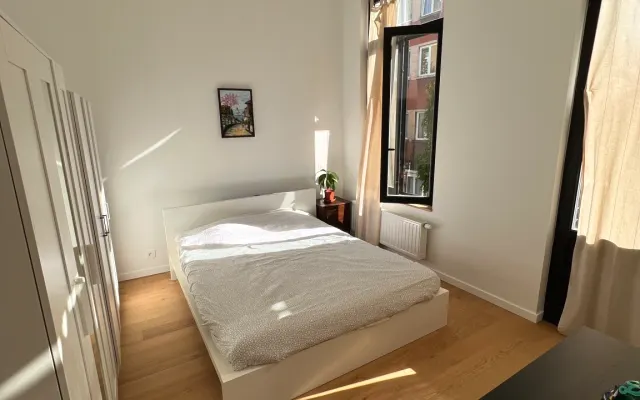 Bellissima camera in un nuovo appartamento vicino al centro città