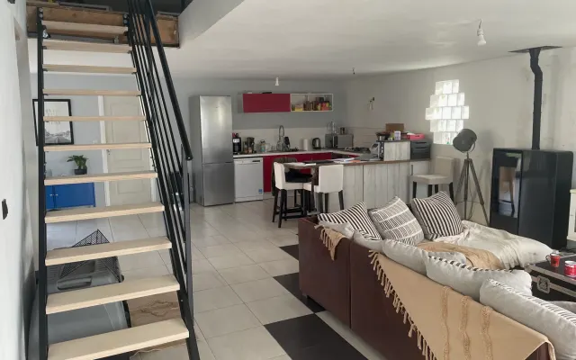 House in the countryside but 10 minutes from the sea.