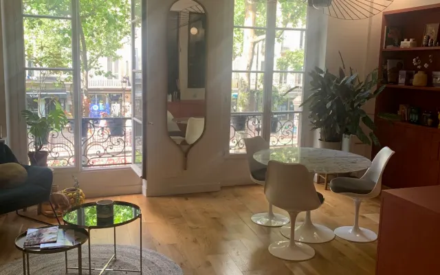 artist's studio in the haut marais in the 3rd Arrondissement