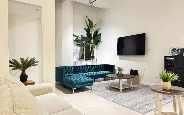White Lux Loft in the most prestigious part of DTLA, roof jaccouzi