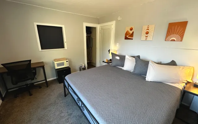 Cozy king room with access to entire house