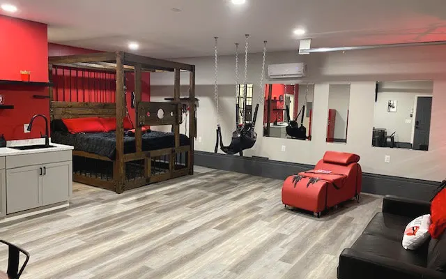 Private Adult Themed Kink Cabin