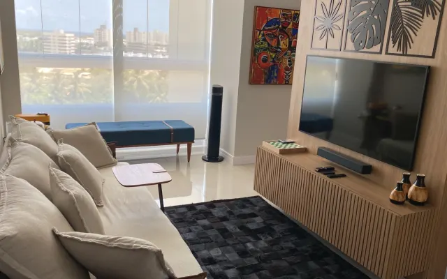 Luxo com uma vista deslumbrante a poucos minutos da praia