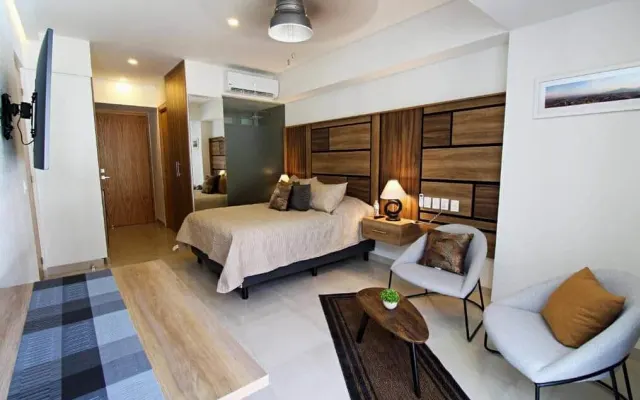 Studio confortevole vicino alla spiaggia