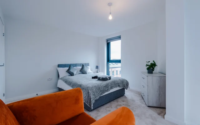 Geräumig & Modern 2 Bett Apt, 5 Minuten von Leeds
