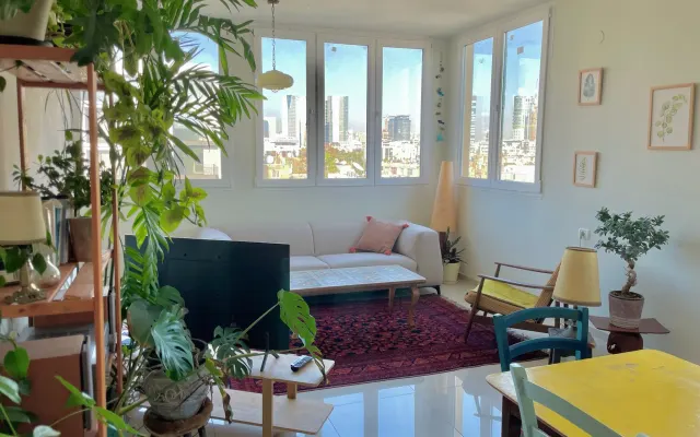 Mon bel appartement avec une vue imprenable sur le centre ville