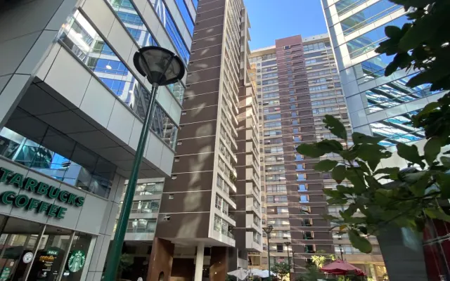 Nel centro di Santiago
