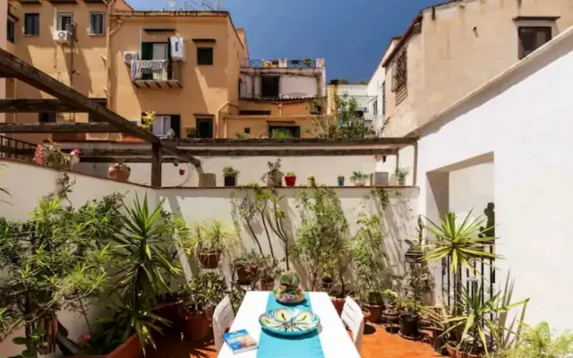 Nel Cuore della KalsaVerde e Silenziosa Terrazza. Free Parking!