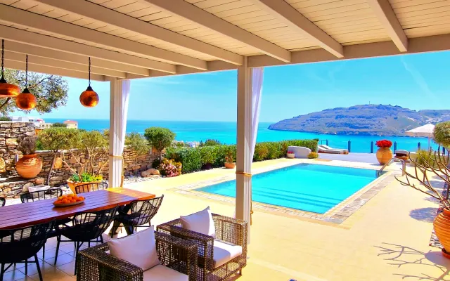 VLK Rodi - Villa di lusso a Vlicha Bay, vicino a Lindos