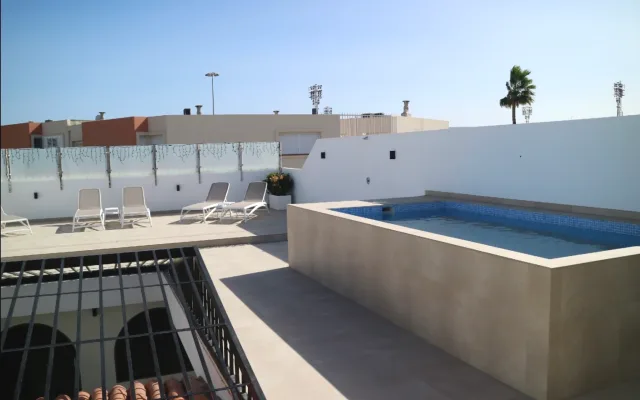Casa Roffa Maspalomas, Pátio Quarto numa bonita moradia de estilo...