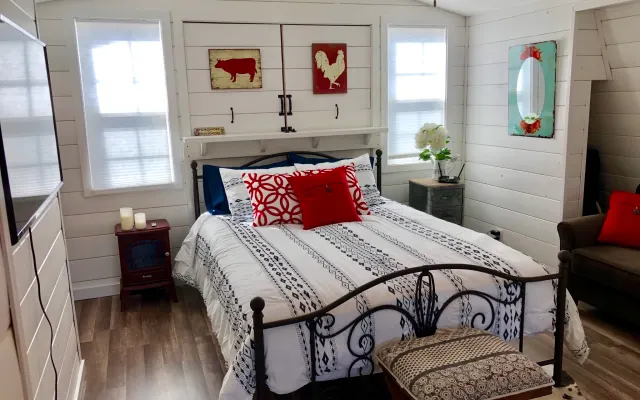 Adorable loft au-dessus d'une grange dans le pays de l'or en...