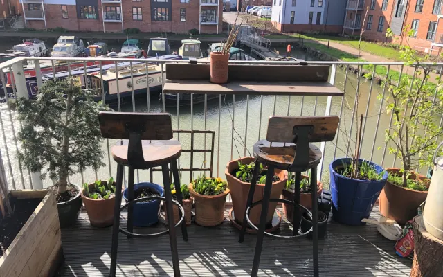Hübsche Quays-Wohnung am Kanal
