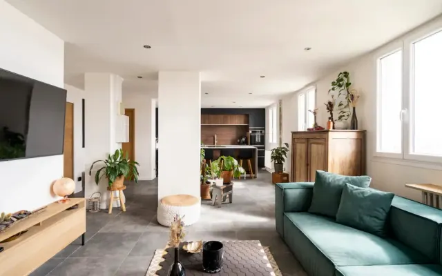 Magnificent apartment with a breathtaking view of Lyon