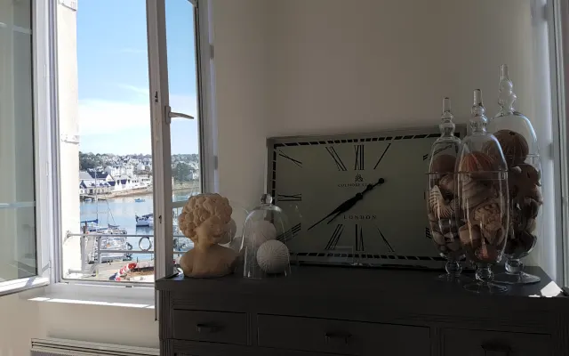 Apartamento com vista para o porto
