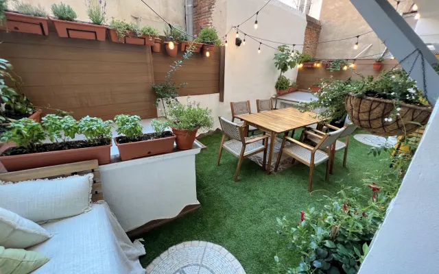 Charmoso apartamento no centro de Barcelona.